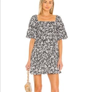 Revolve Floral Print Mini Dress